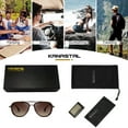 thumbnail image 6 of KANASTAL Polarized Round Pilot Sunglasses for Men Women - UV400 Protection, Retro Double Bridge Design, Comfortable Spring Hinges, Driving Shades, 6 of 6