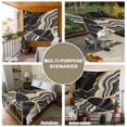 thumbnail image 6 of Black Marble Tapestry for Bedroom Wall Hanging Tapestry, Grey Gold Texture Vintage Farmhouse Art Ceiling Backdrop Tapestries Poster Blanket Wall Decor for Teens Room Living Room Dorm 39" x 59", 6 of 8