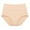 Beige, variant on snowsong Womens Underwear,Hot 2024 Women's Comfortable Breathable Solid High Waist Cotton Tight Underwear,Cotton Underwear for Women,High Waisted Underwear,Plus Size Underwear,(Reduction) Beige L