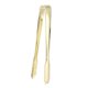 thumbnail image 1 of Stainless Steel Sugar Tongs, Ice Tongs, Salad Tongs, BBQ Tongs, Bar Tools, Gold Plated, 1 of 4