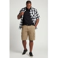 thumbnail image 4 of Boulder Creek By Kingsize Men's Big & Tall  12" Side Elastic Denim Cargo Shorts, 4 of 6