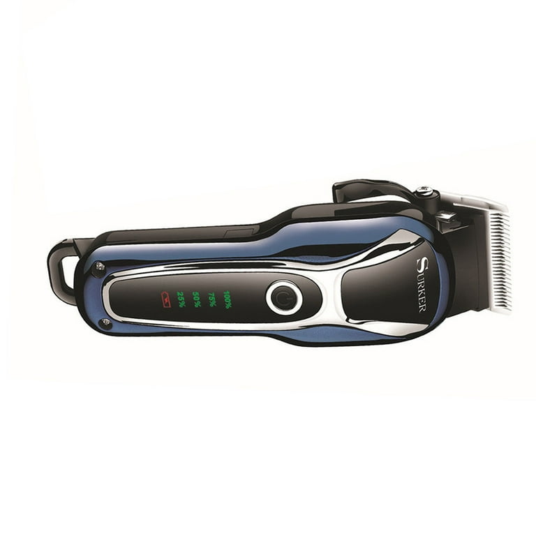 SURKER LCD Display Hair Clipper Professional Hairdressing
