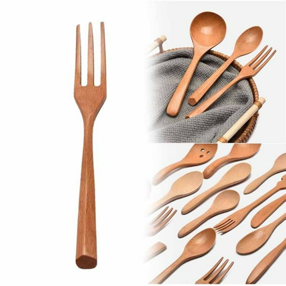 Clearance Items,npkgvia Dinnerware,Kitchen Essentials,Wooden Spoons For Eating Wooden Spoons For Tea Wooden Teaspoons For Stirring Coffee Schima Wood Table Spoons For Cooking Small Ser,Cutlery