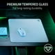 thumbnail image 2 of Tapete para Mouse Razer Atlas Tempered Glass Gaming Mouse Mat - Blanco, 2 of 8