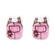 thumbnail image 1 of Ropa para cachorros Greeniant chaleco transpirable a rayas Patrón de oso rosa 2piezas, 1 of 5