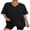 Black-M, variant on SOMER Womens Tops Short Sleeve Blouse Summer Casual T Shirts Fashion Workout Beach Vacation Gym Clothes Oversized Basic Tee