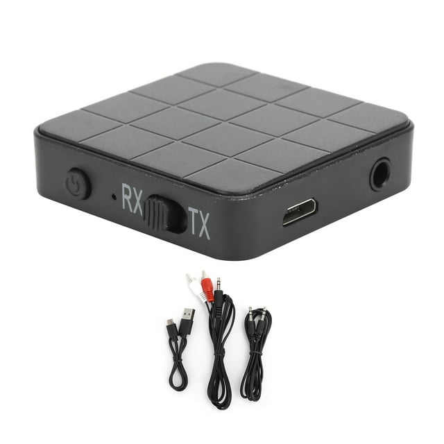 Transmisor y receptor de audio inalámbrico Bluetooth 5.0 KN321, adaptador 2 en 1 para TV y ordenador.