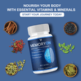 thumbnail image 5 of (3 Pack) MemoryOn Brain Supplements, Memory On Premium Nootropic (180 Capsules), 5 of 9