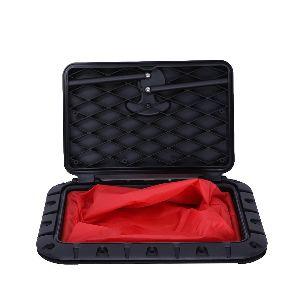 Marine Deck Square Hatch And Red Waterproof Bag For Boat Kayak
