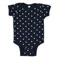 thumbnail image 1 of Body de canalé para bebé NAVY/ WHITE DOT NB pieles de conejo 4400, 1 of 1