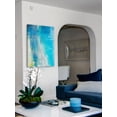 thumbnail image 4 of "Aqua Beach" Painting Print on Wrapped Canvas, 4 of 7