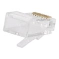 thumbnail image 2 of Monoprice - Network connector - RJ-45 - clear (pack of 50), 2 of 3