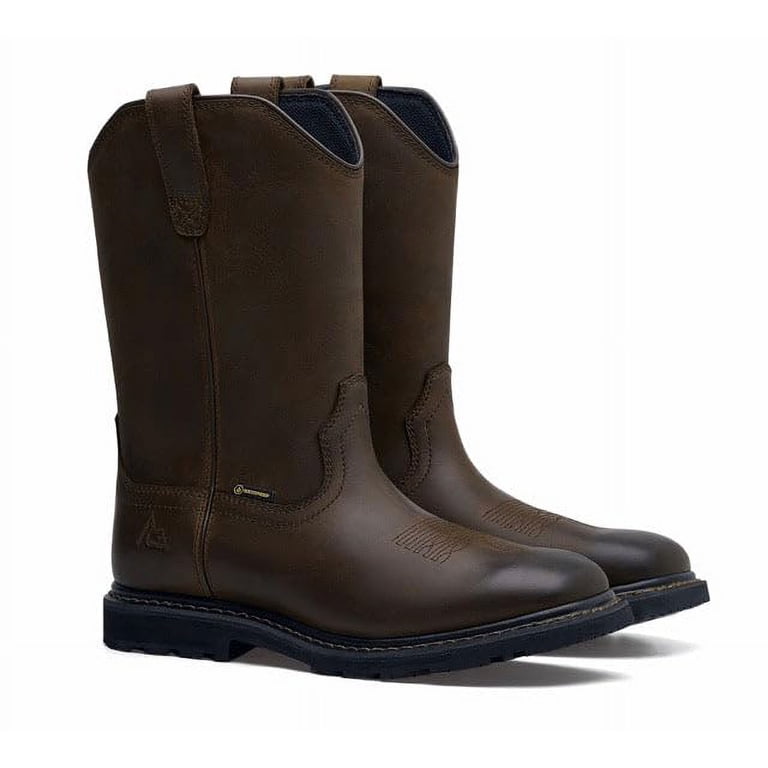 ACE Work Boots Waggoner Mens Work Boots ‚Äì 10inch Leather  display picture 3