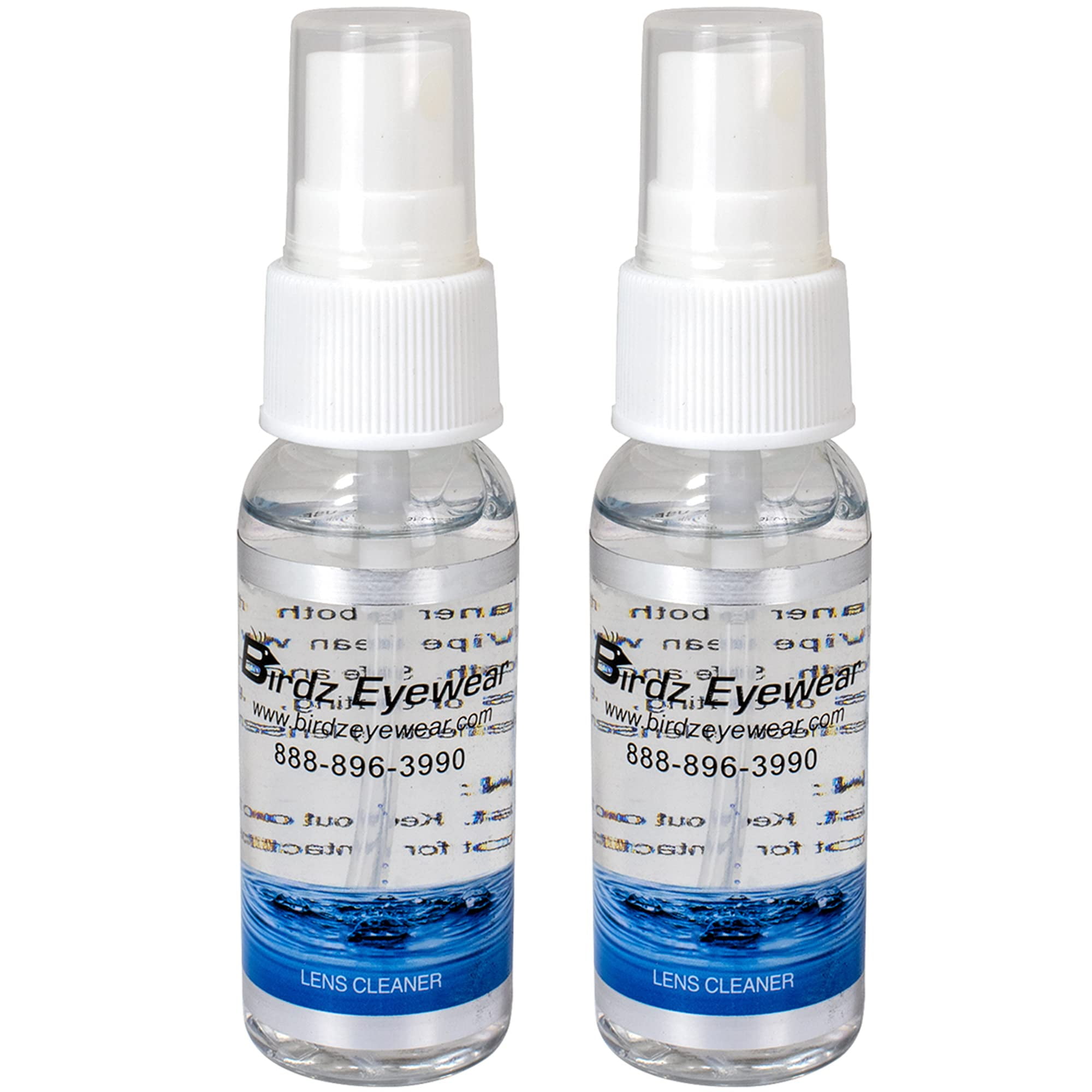 2 Eyeglass Sunglass Lens Cleaner Cleaning Kit with Spray Cloth Tool Key