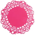 thumbnail image 1 of Fiudx Posavasos con Diseño de Flores de Encaje, Aislamiento de Silicona, Material Antideslizante y Duradero, Elegante Decoración de Mesa, Uso Doméstico, para Café y Té, Disponible En 4 Colores, Tamañ, 1 of 1
