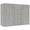 Concrete gray, variant on vidaXL Sideboard with Drawers Storage Side Cabinet Furniture Engineered Wood