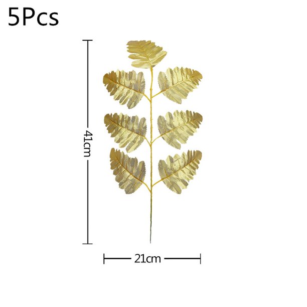 Hojas de palma Tropical verano Monstera hojas de tortuga de seda artificiales para el hogar hawaiano Luau playa decoración del banquete de boda plantas falsas Tan Jianjun unisex