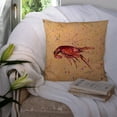 thumbnail image 3 of Carolines Treasures 8468PW1414 Crawfish Fabric Decorative Pillow 14HX14W multicolor, 3 of 4