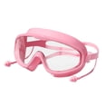 thumbnail image 1 of Adult Swimming Goggles Large Frame Swimming Glasses Diving Goggles Water Drop Swimming Cap Set and Fog Goggles, 1 of 2