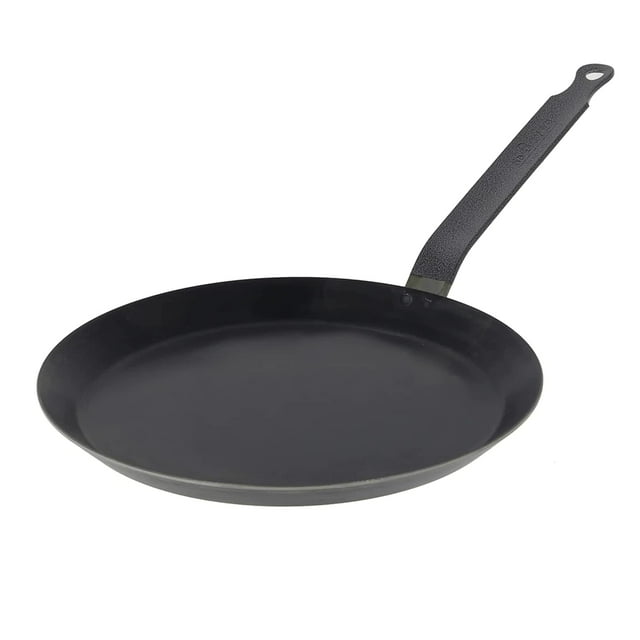 Pan De Buyer, crepé y tortilla de acero al carbono, color azul, 24 cm