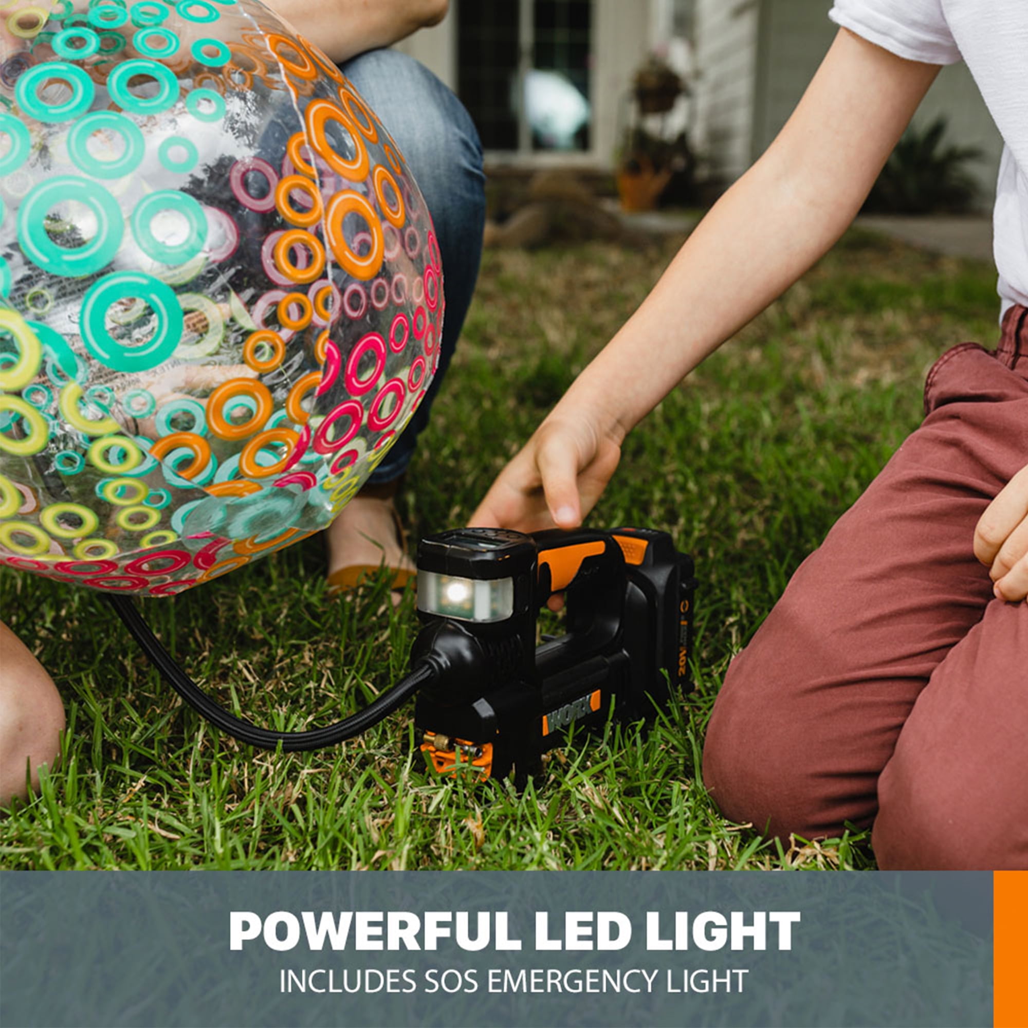 Worx - Brandclub - Worx WX092L 20V Power Share Portable Air Pump