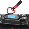 thumbnail image 4 of HPDL Black & White Heart-Shaped Car Static Tape Decorative Warning Ring, Rear Bumper Safety Hand Pull Ring for Vehicle Interior & Exterior, PVC Plastic, 4 of 8