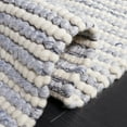 thumbnail image 6 of SAFAVIEH Natura Fredrick Striped Area Rug, Ivory/Blue, 9' x 12', 6 of 12