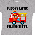 thumbnail image 4 of Inktastic Daddys Little Firefighter Boys or Girls Baby Bodysuit, 4 of 5