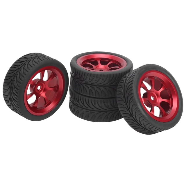 Pièces RC, Pneu de Roue RC Petit pour Voiture RC pour Wltoys 144001 Voiture Télécommandée 1/14