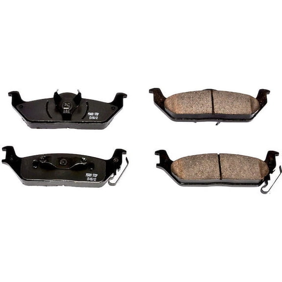 Rear Brake Pad Set - Compatible with 2004 Ford F-150 Heritage SVT Lightning