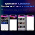 thumbnail image 2 of DIY LED Nixie Tube Clock RGB IPS Color Screen Digital Clock Glows WIFI Analog Clocks for Esports Game Desktop Decor, 2 of 5