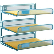 Honey Can Do 3-Tier Steel Mesh Letter Tray, Multicolor