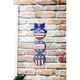thumbnail image 2 of Alpine Corp. QLL112 3 Bouchon Americana Métal Décor Mural, 2 of 2
