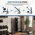 thumbnail image 7 of Primy Adjustable Bench Press, Foldable Olympic Weight Bench with Squat Rack Workout Bench Barbell Rack Stand Strength Training Home Gym Multi-Function for Small Apartments, 7 of 7