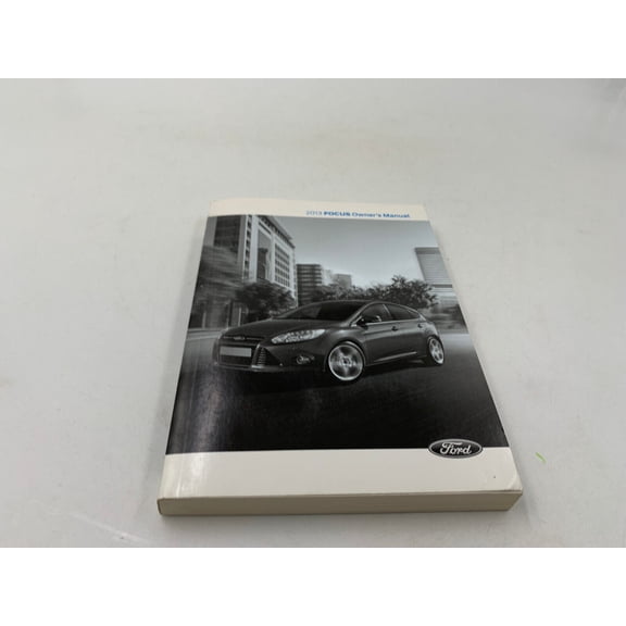 2013 Ford Focus Owners Manual Handbook OEM G03B01056