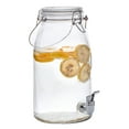 thumbnail image 4 of Mainstays Clear Glass Mason Sun Tea Beverage Dispenser Jar, 4 of 6