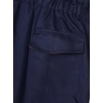 thumbnail image 5 of Alvivi Men's Dustproof Coveralls Long Sleeve WorkWear Suit Mechanic Work Jumpsuit Navy Blue 4XL, 5 of 7