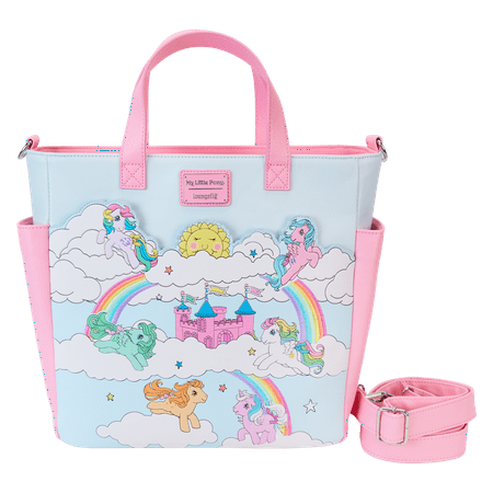 Loungefly Hasbro My Little Pony Sky Scene Convertible Tote Bag