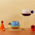 thumbnail image 6 of Creative Suspended Coffee Cup and Saucer Set High-Value Design Ceramic Coffee Cup Gift 320ML, 6 of 8