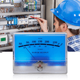 thumbnail image 3 of 2X TN90A Pointer VU Meter High-Precision Digital Power Meter Level Indicator Audio Spectrum for Speaker Amplifier,2 * Pointer VU Meter, 3 of 6