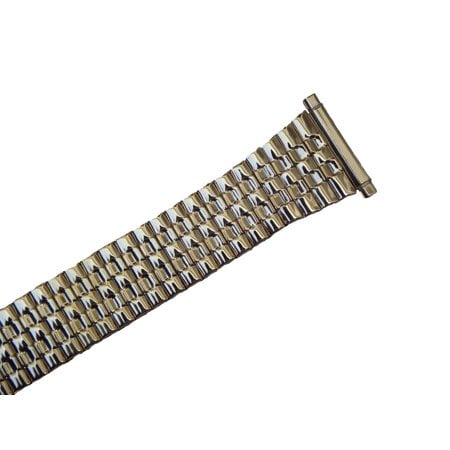 Speidel Bracelet de Montre Twist-O-Flex Extensible Ton Or s'Adapte de 18mm à 23mm