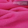 thumbnail image 6 of Howarmer Rose Red Fuzzy Bed Blanket, Throw Size Soft Flannel Fleece Blankets, All Season Lightweight Warm Bed Throws, 50 x 60 Inch, 6 of 7