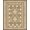 Brown Tan Beige, Pattern 18, variant on ODIKA 8'x10' Washable Area Rug Non-Shedding, Easy Care, Abstract Contemporary Block Minimalist Brushstroke Watercolor for King Size Bedroom Under Bed, Master Suite