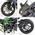 thumbnail image 5 of 1:12 Kawasaki Ninja H2R Motorcycle DieCast Model, Suspension and Free Roller, Toy Car, Motorcycle Collection, Play Vehicle Gift Black, 5 of 6