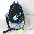 thumbnail image 6 of GARENDE Tennis Bag Accessories Badminton Backpack for Men and Women Travel Badminton Black, 6 of 9