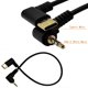 thumbnail image 2 of High Fidelitys Type C to 2.5mm Audios Auxiliary Adapter Cable Gold Plated Plugs for Clear Sound Compactly Audios Cable, 2 of 4