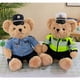 thumbnail image 4 of Police Teddy Bear Plush Bear Toy Stuffed Animal Furry Traffic Officer Bear Plush Toy For Kids Adults, 4 of 5