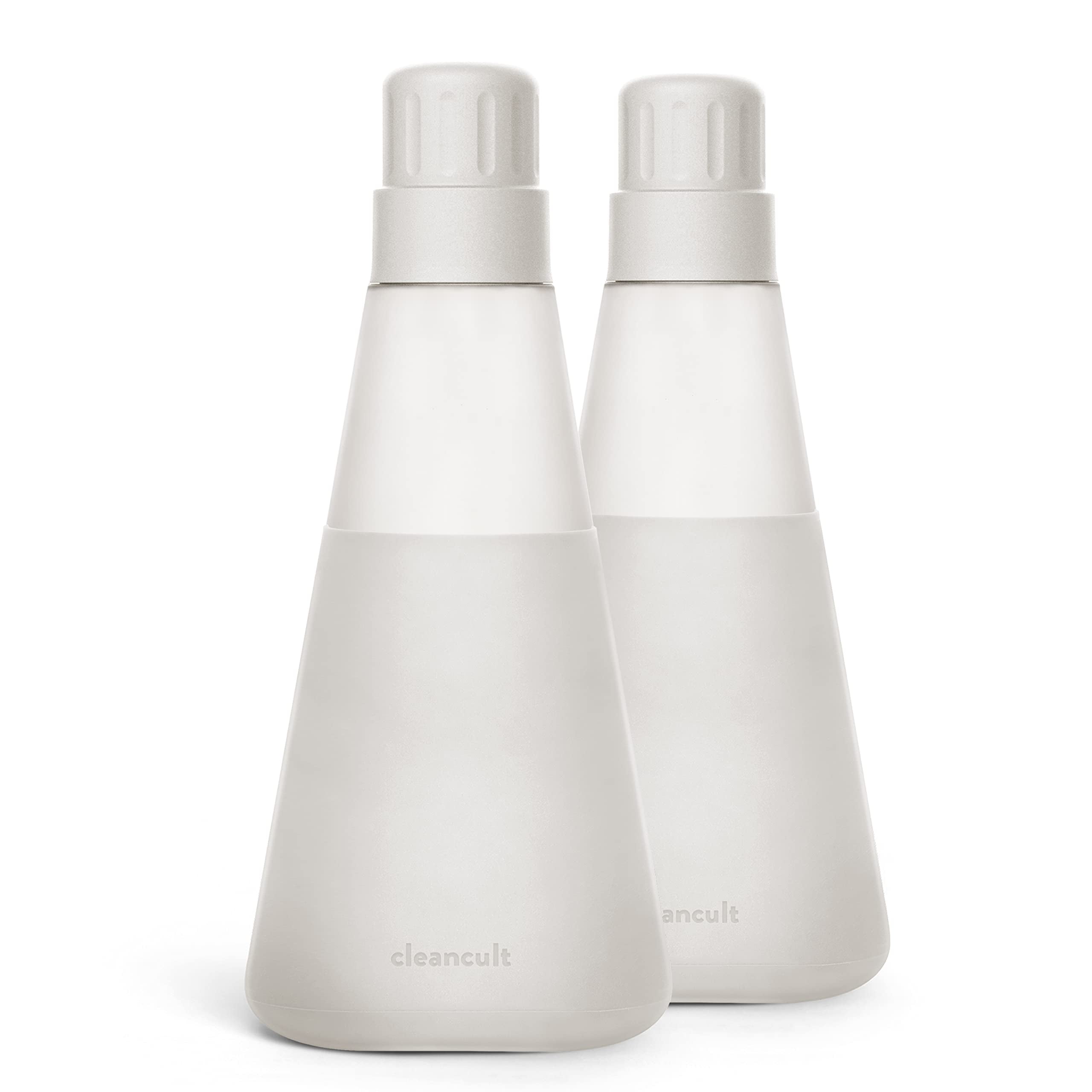 Cleancult Glass Liquid Laundry Detergent Dispenser, 20 oz, Empty