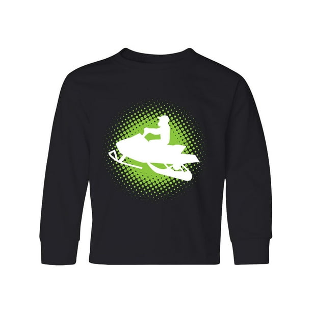 INKtastic Snowmobile Sports Snowmobiling Youth Long Sleeve TShirt