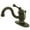Oil Rubbed Bronze, variant on Kingston Brass KB3405BL Victorian 4" Centerset Single Handle Bathroom Faucet, Oil Rubbed Bronze